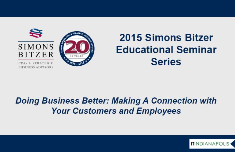 2015 Simons Bitzer Educational Seminar Series - Business Symposium